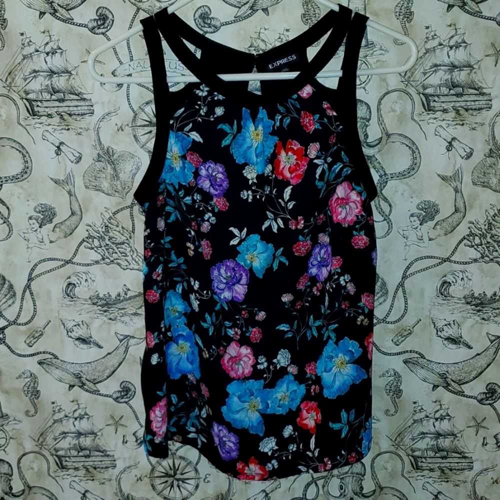 Express Floral Tank Top